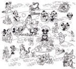 Disney Giant Colouring Sheet