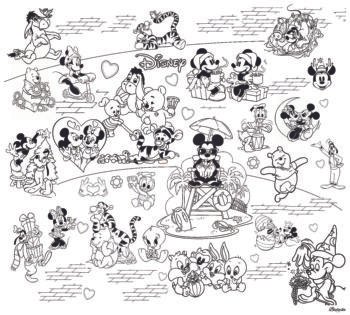 Disney Giant Colouring Sheet