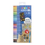 24 Acrylic Carioca Markers
